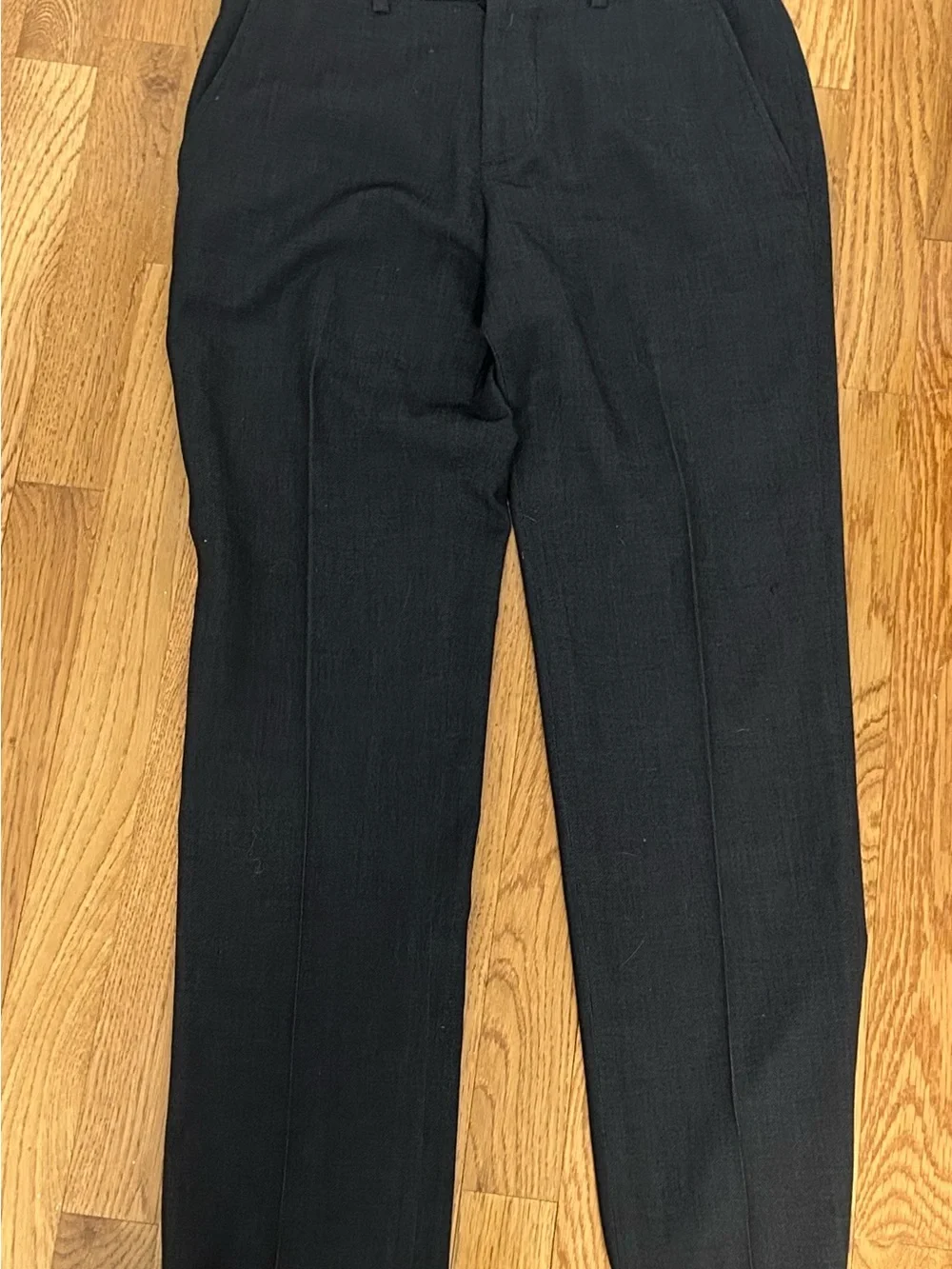 Men's Gray Two-Button Classic Blazer